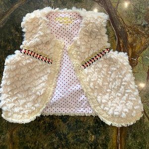 2-3T furry vest